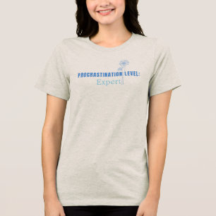 T-shirt En Tri-matière niveau de procrastination : expert wit