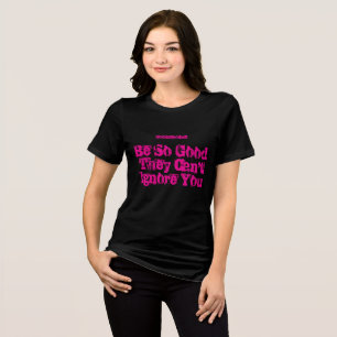 T-shirt En Tri-matière NJF CHALK Can'T Ignorer le Rose