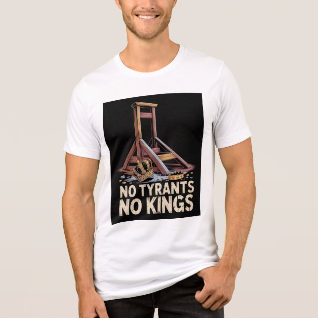 T-shirt En Tri-matière No Tyrants No Kings (Recto)