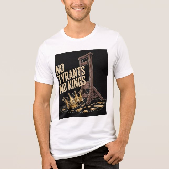 T-shirt En Tri-matière No Tyrants No Kings (Recto)