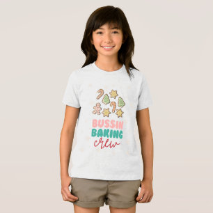 T-shirt En Tri-matière Noël à l'équipage de cuisine Bussin Baking