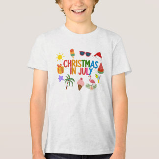 T-shirt En Tri-matière Noël en juillet