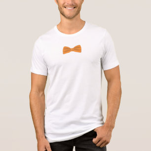 T-shirt En Tri-matière Nœud Papillon Orange Clair – Mode Moderne