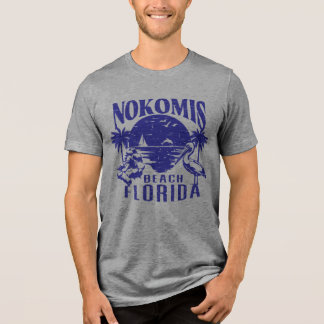 T-shirt En Tri-matière Nokomis Beach Florida Shirt
