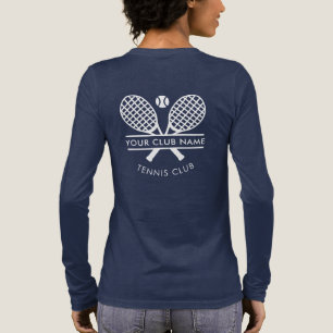 T-shirt En Tri-matière Nom de l'équipe de club de tennis Joueurs Swag Rac