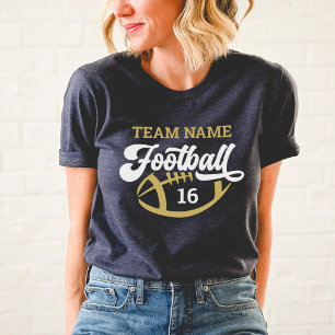 T-shirt En Tri-matière Nom et numéro du joueur de football personnalisé M