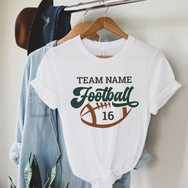 T-shirt En Tri-matière Nom et numéro du joueur de football personnalisé V (Créateur téléchargé)