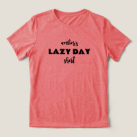 Nom personnalisé Chemise de Jour Lazy