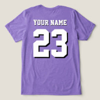 Nom personnalisé et numéro Jersey Sports