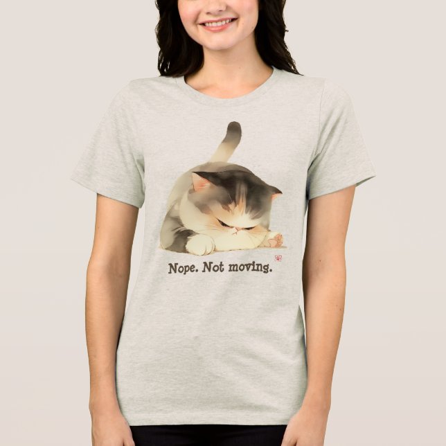 T-shirt En Tri-matière Non. Pas de déplacement (Recto)