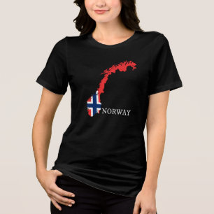 T-shirt En Tri-matière Norvège - Drapeau de la Norvège