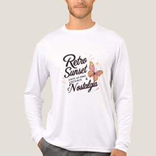 T-shirt En Tri-matière Nostalgie du coucher de soleil - Rêves doux en mou