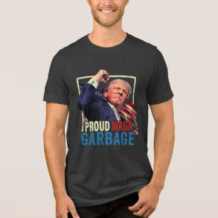 T-shirt En Tri-matière Nous ne sommes pas des ordures Votez Trump pour le