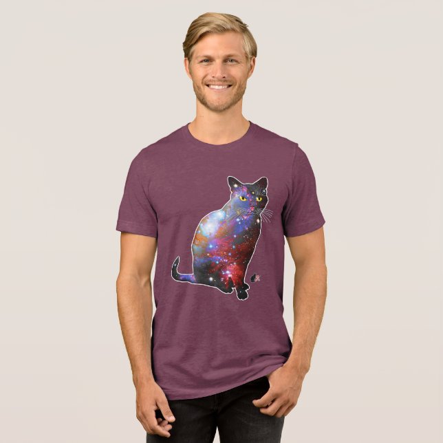 T-shirt En Tri-matière Nouvel Espace Dans Chat (Recto plein)
