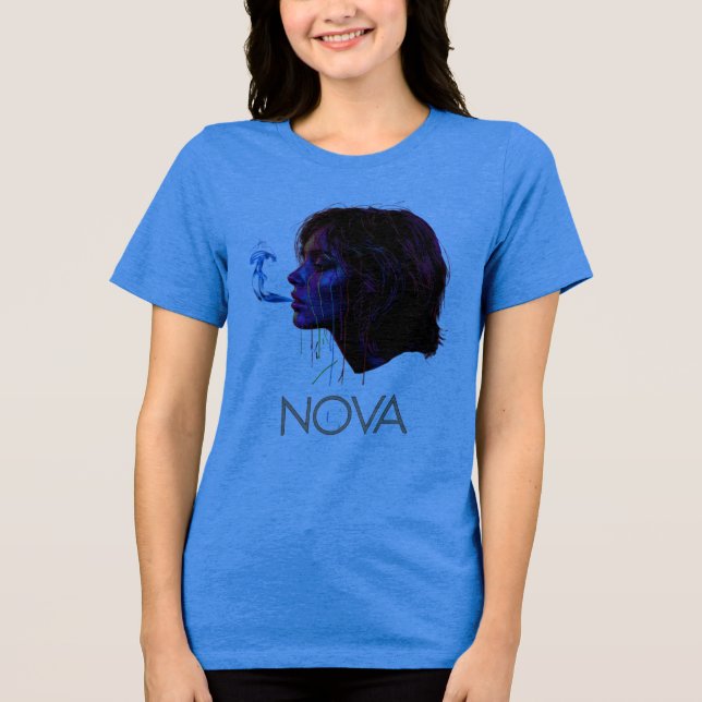 T-shirt En Tri-matière Nova Glow Peinture Silence (Recto)