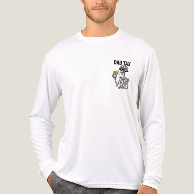 T-shirt En Tri-matière Novelty Dad tax  gift for dad's  (Recto)