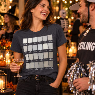 T-shirt En Tri-matière Nuancier 48 nuances de gris, déguisement facile po