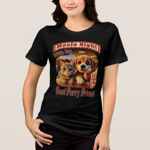 T-shirt En Tri-matière Nuit de cinéma - Meilleur Ami de la fureur - Cute 