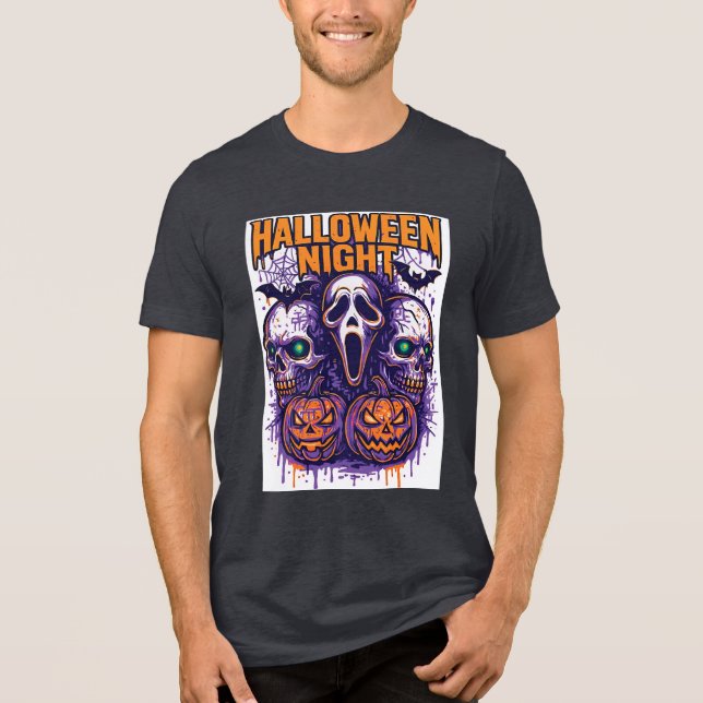 T-shirt En Tri-matière nuit d'halloween (Recto)