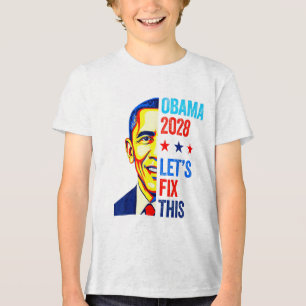 T-shirt En Tri-matière Obama Président Vintage 2028 Obama _2