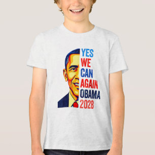 T-shirt En Tri-matière Obama Vintage rétro patriotique 2028
