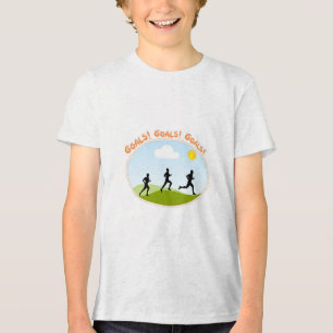 T-shirt En Tri-matière "OBJECTIFS OBJECTIFS OBJECTIFS" - Style manuscrit 