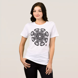 T-shirt En Tri-matière Objet d’art Octa Glyph