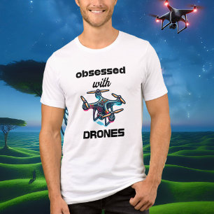 T-shirt En Tri-matière Obsédés par les drones