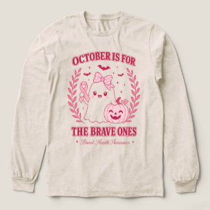 T-shirt En Tri-matière Octobre de sensibilisation au cancer du sein Hallo