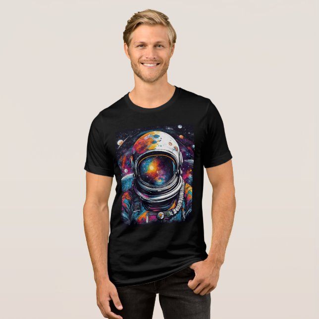 T-shirt En Tri-matière Odyssée cosmique - Sentez l'Univers en vous ! (Recto plein)
