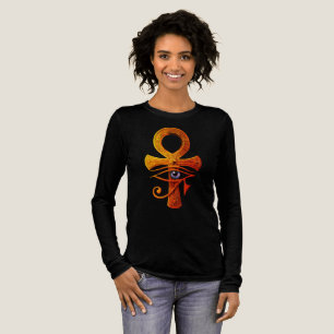 T-shirt En Tri-matière Œil d'Horus Ankh Égyptien Symbole Ancien Protège