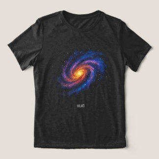 T-shirt En Tri-matière Oeuvre Galaxie - Illustration de l'espace spiral c
