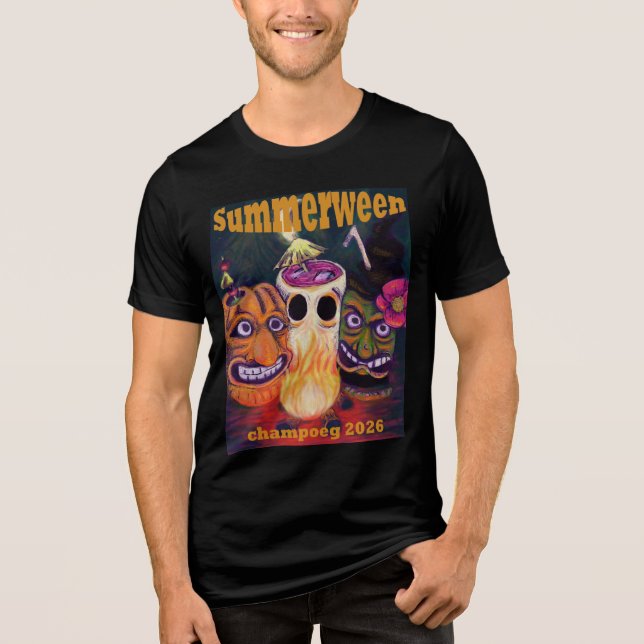 T-shirt En Tri-matière Official Champoeg SummerWeen 2026 (Recto)