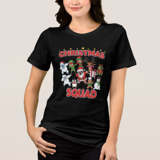 T-shirt En Tri-matière Official Christmas Squad Member | Funny Festive Ty