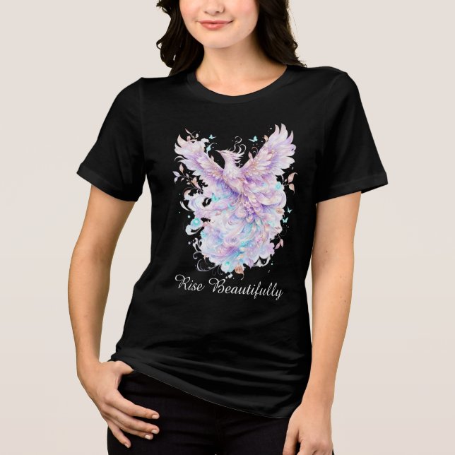 T-shirt En Tri-matière Oiseau Phénix Pastel (Recto)