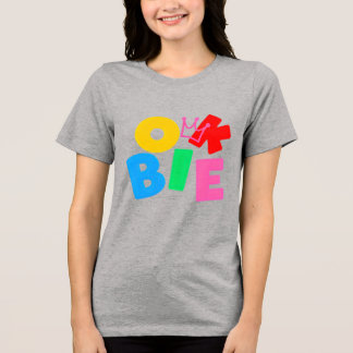 T-shirt En Tri-matière OK Bye - Colorely Cool Exit Tee