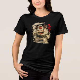 T-shirt En Tri-matière Oni Noodle Yokai – Art Monster de la nourriture ja