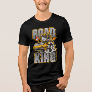 T-shirt En Tri-matière Opérateur de compacteur de construction drôle de R