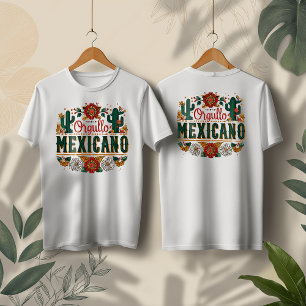 T-shirt En Tri-matière Orgullo Mexicano Design, Mois du patrimoine hispan