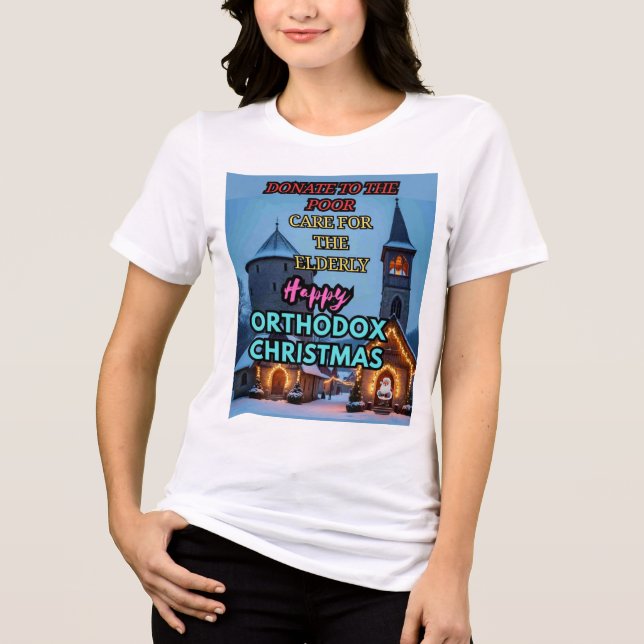 T-shirt En Tri-matière Orthodox Christmas  (Recto)