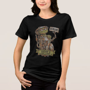 T-shirt En Tri-matière Oscar le Grouch Rustbucket Steampunk Déchets