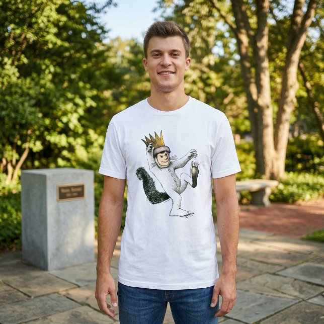 T-shirt En Tri-matière Où sont les choses sauvages | Max (Generated image of person wearing t-shirt)