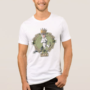 T-shirt En Tri-matière Où sont les monstres ? Badge de Max