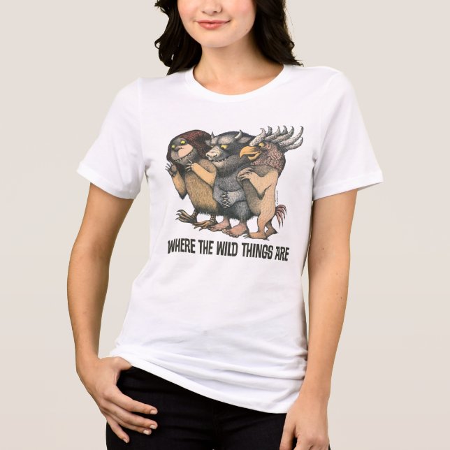 T-shirt En Tri-matière Où sont les monstres | Créatures (Recto)