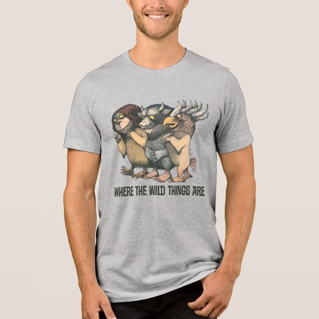 T-shirt En Tri-matière Où sont les monstres | Créatures (Recto)