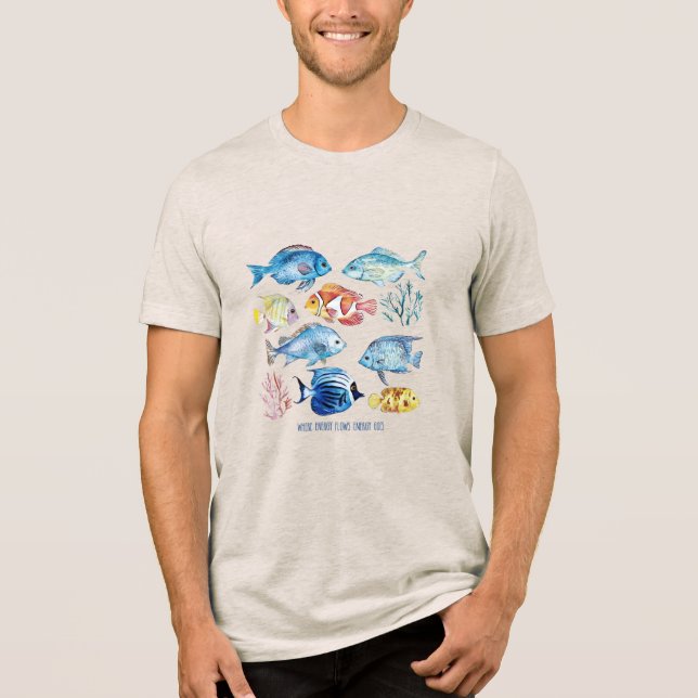 T-shirt En Tri-matière Où va l'énergie (Recto)