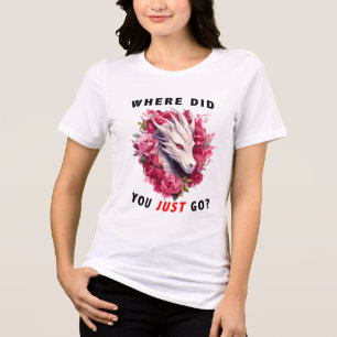 T-shirt En Tri-matière Où Viens-Tu D'Aller ? Chemise Dragon