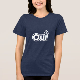 T-shirt En Tri-matière OUI Québec