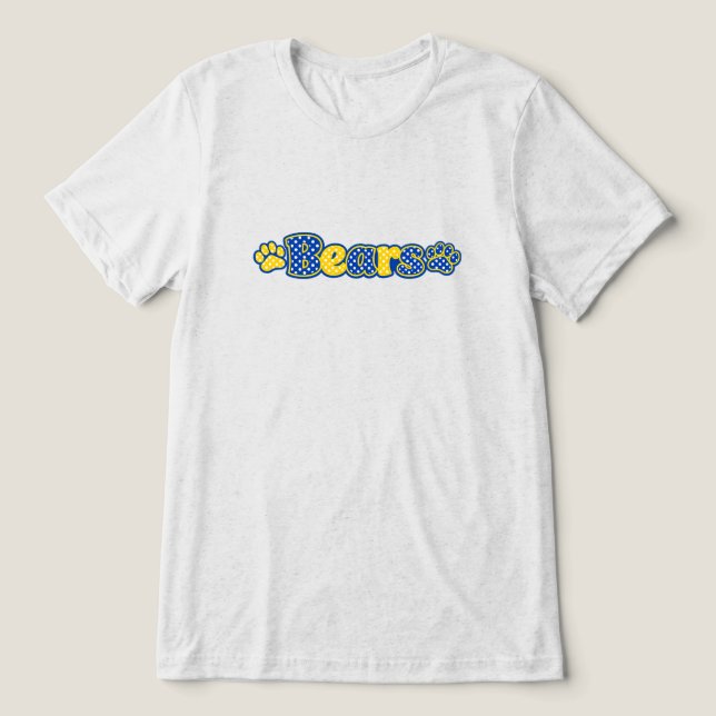 T-shirt En Tri-matière Ours  (Design Recto)