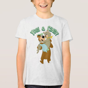 T-shirt En Tri-matière Ours de Yogi portant un ours de Cindy